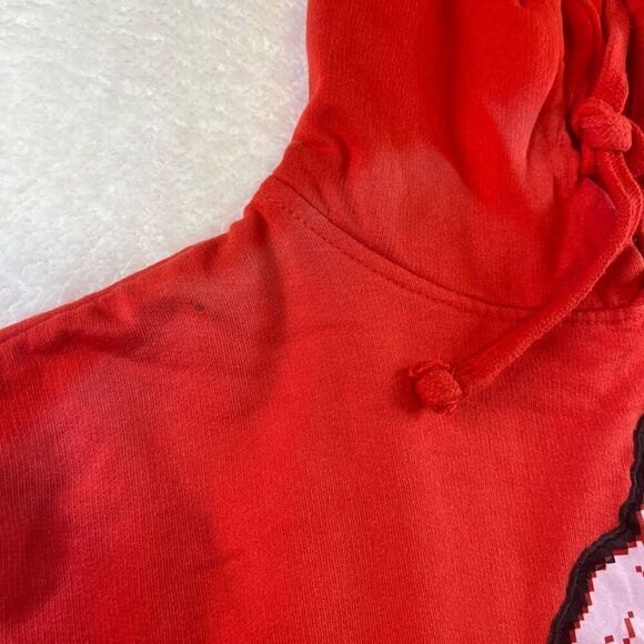 Nintendo Mike Tyson’s Punch-Out Medium Red Hoodie Soda Popinski Vodka Drunkenski - Picture 11 of 15